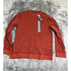 Mens Members Mark Red Crewneck Pullover Sweater Size Large NWT